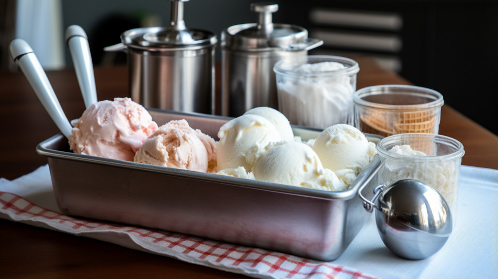 Homemade Ice Cream Tools