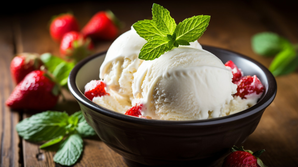 Making Creamy Ice Cream
